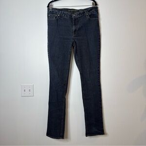 Ashley Stewart | Dark Straight Leg Jeans 16 Tall